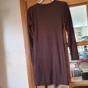 Brave Soul Womens Brown Dress